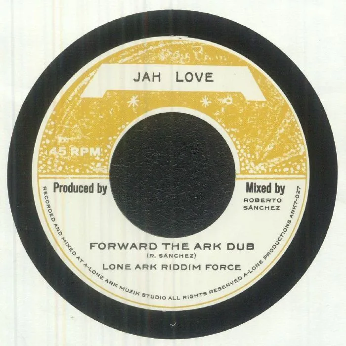 Обратная сторона обложки — Robbie ARK / LONE ARK RIDDIM FORCE — Forward On To Zion