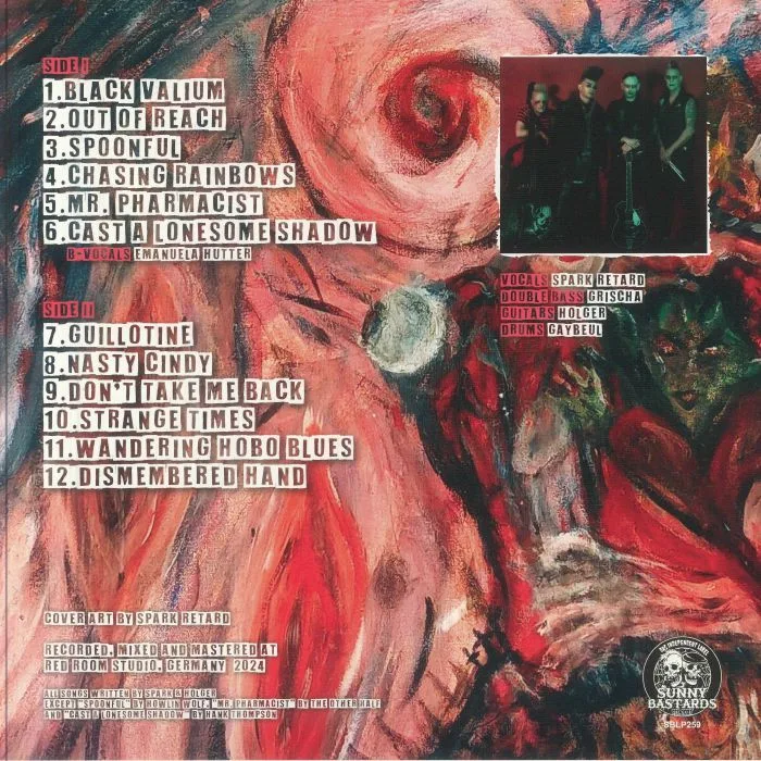 Back cover — DEMENTED ARE GO — Psychotic Mutilation