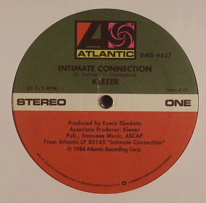 Front cover — KLEEER — Intimate Connection