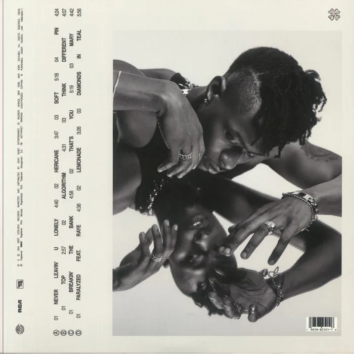 Back cover — Lucky DAYE — Algorithm