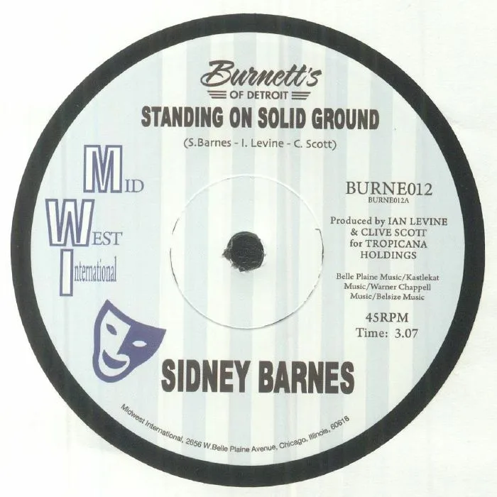 Sidney BARNES — Standing On Solid Ground (reissue)