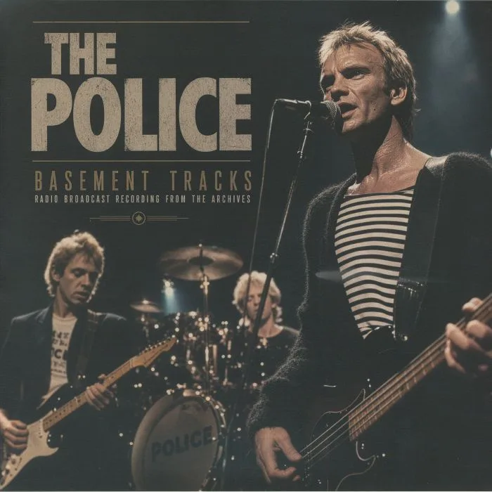 Лицевая сторона обложки — The POLICE — Basement Tracks