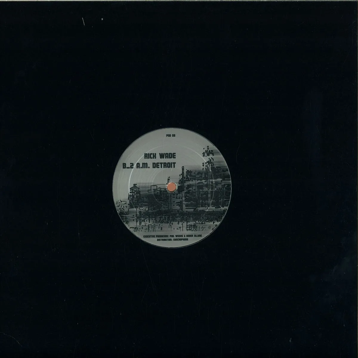Back cover — Rick Wade — Night Station 2 A.m. Detroit