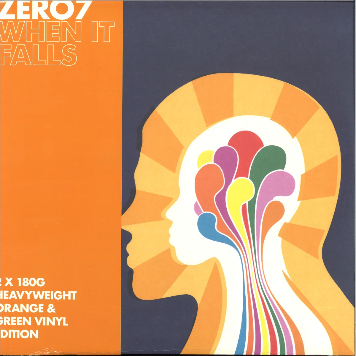 Front cover — Zero 7 — WHEN IT FALLS LP 2x12" (20TH ANNIVERSARY)