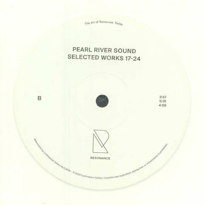 Back cover — PEARL RIVER SOUND — Selected Works 17-24