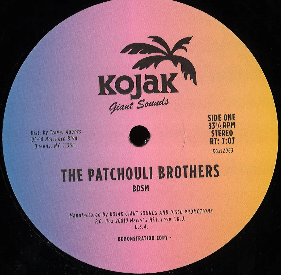 The Patchouli Brothers — BDSM / Get A Chance