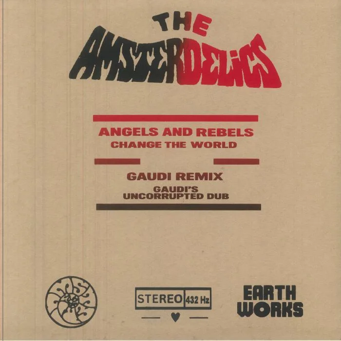 Обратная сторона обложки — The AMSTERDELICS / GAUDI — Angels & Rebels