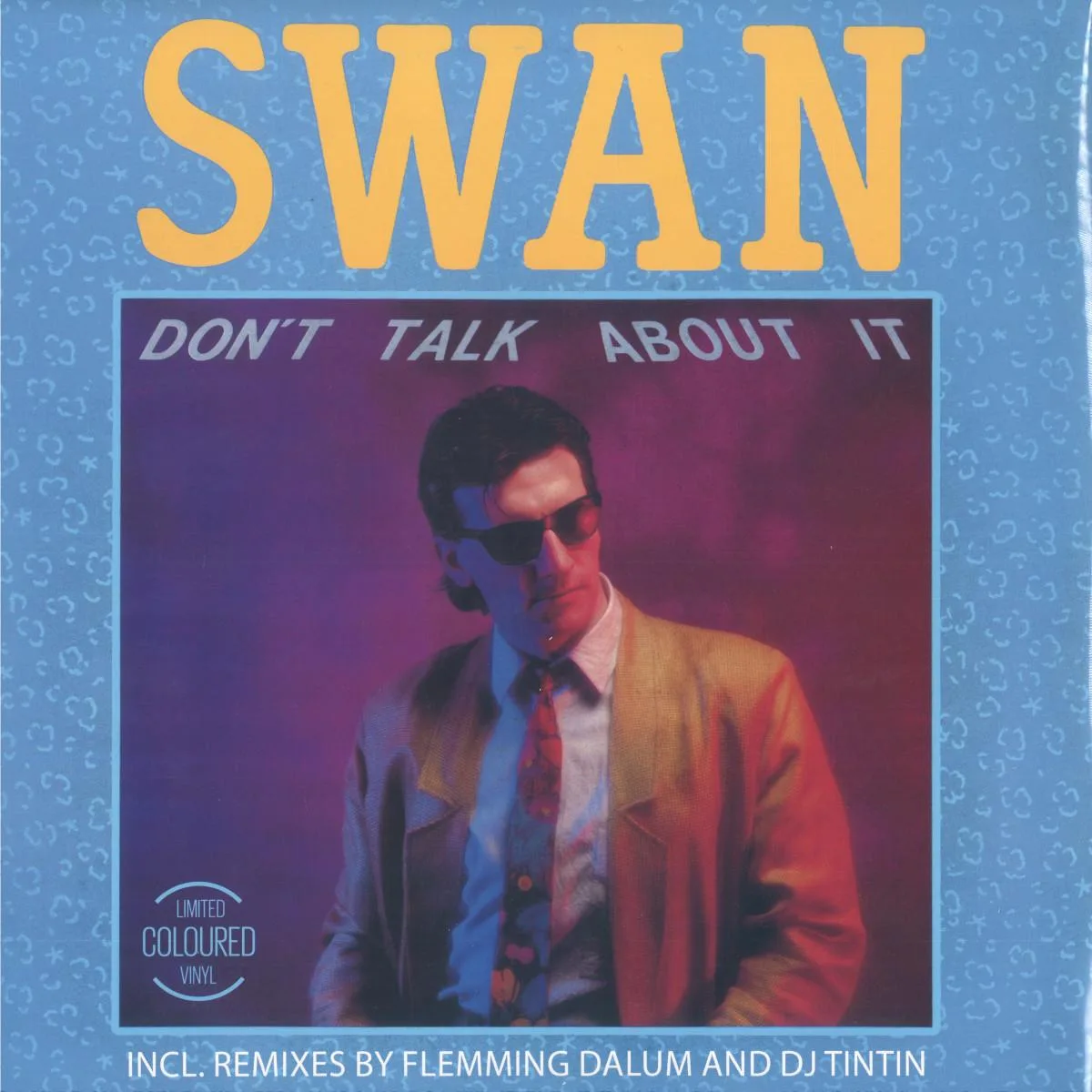 Обратная сторона обложки — SWAN — DON'T TALK ABOUT IT EP