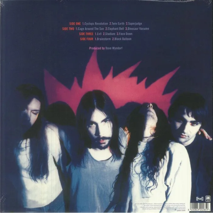 Обратная сторона обложки — MONSTER MAGNET — Superjudge (reissue)