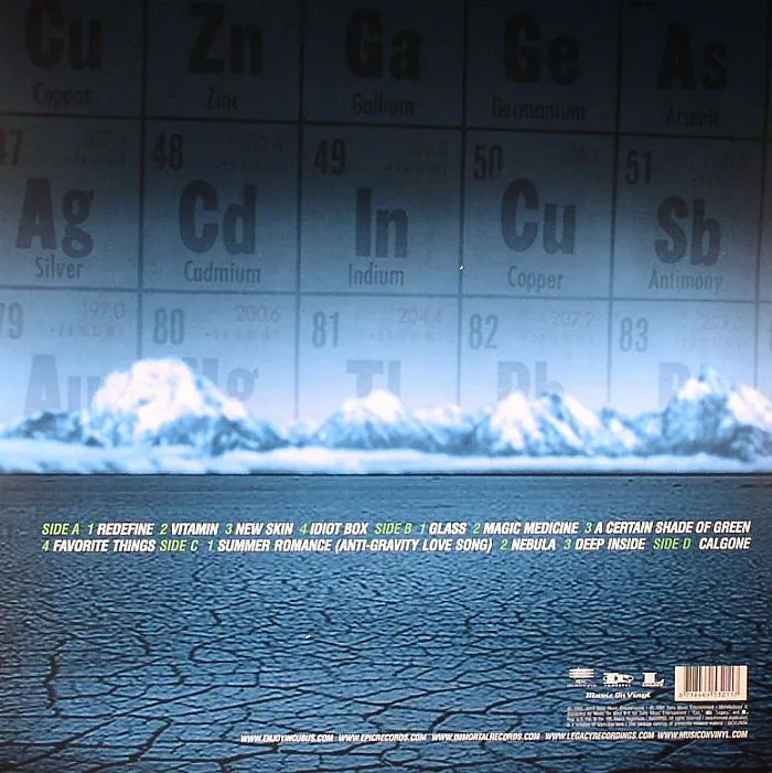 Back cover — INCUBUS — SCIENCE