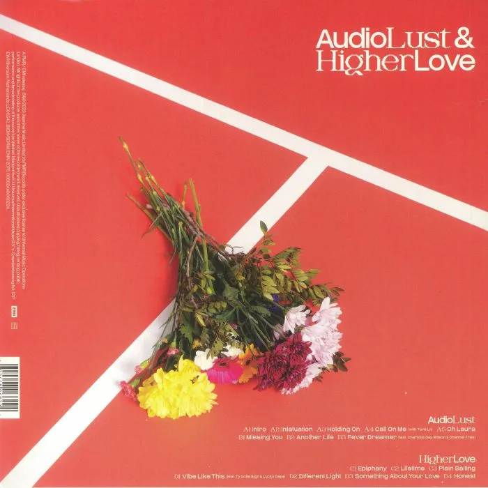 Back cover — SG LEWIS — Audiolust & Higherlove