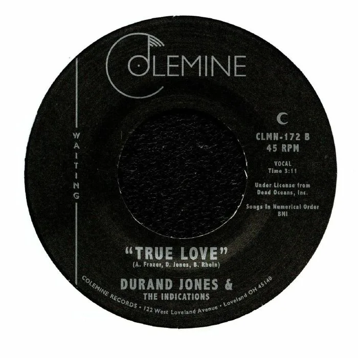 Back cover — Durand JONES & THE INDICATIONS — Don't You Know