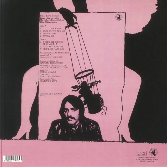 Обратная сторона обложки — Enrico RAVA — Il Giro Del Giorno In 80 Mondi (reissue)