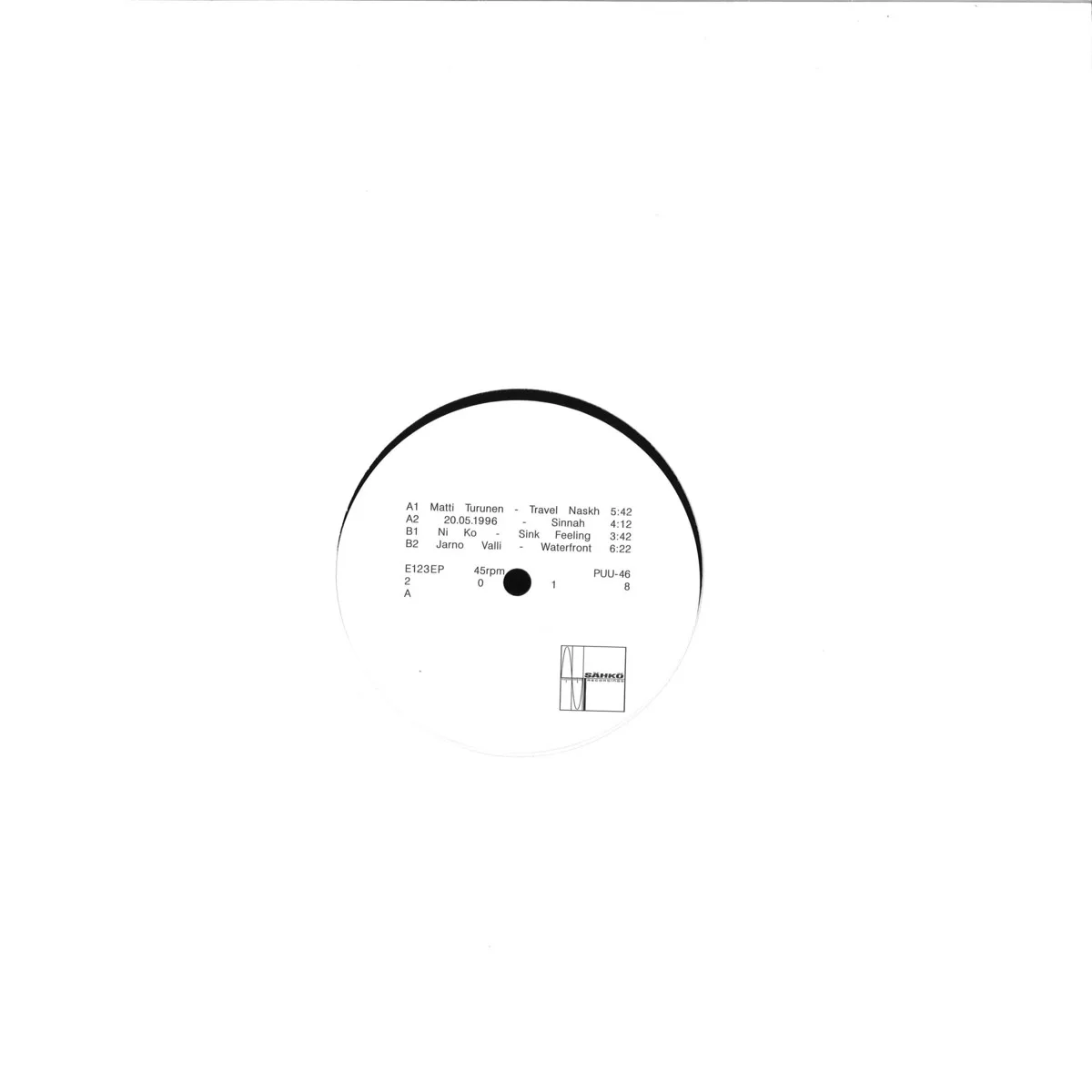 Back cover — Various — E123 EP