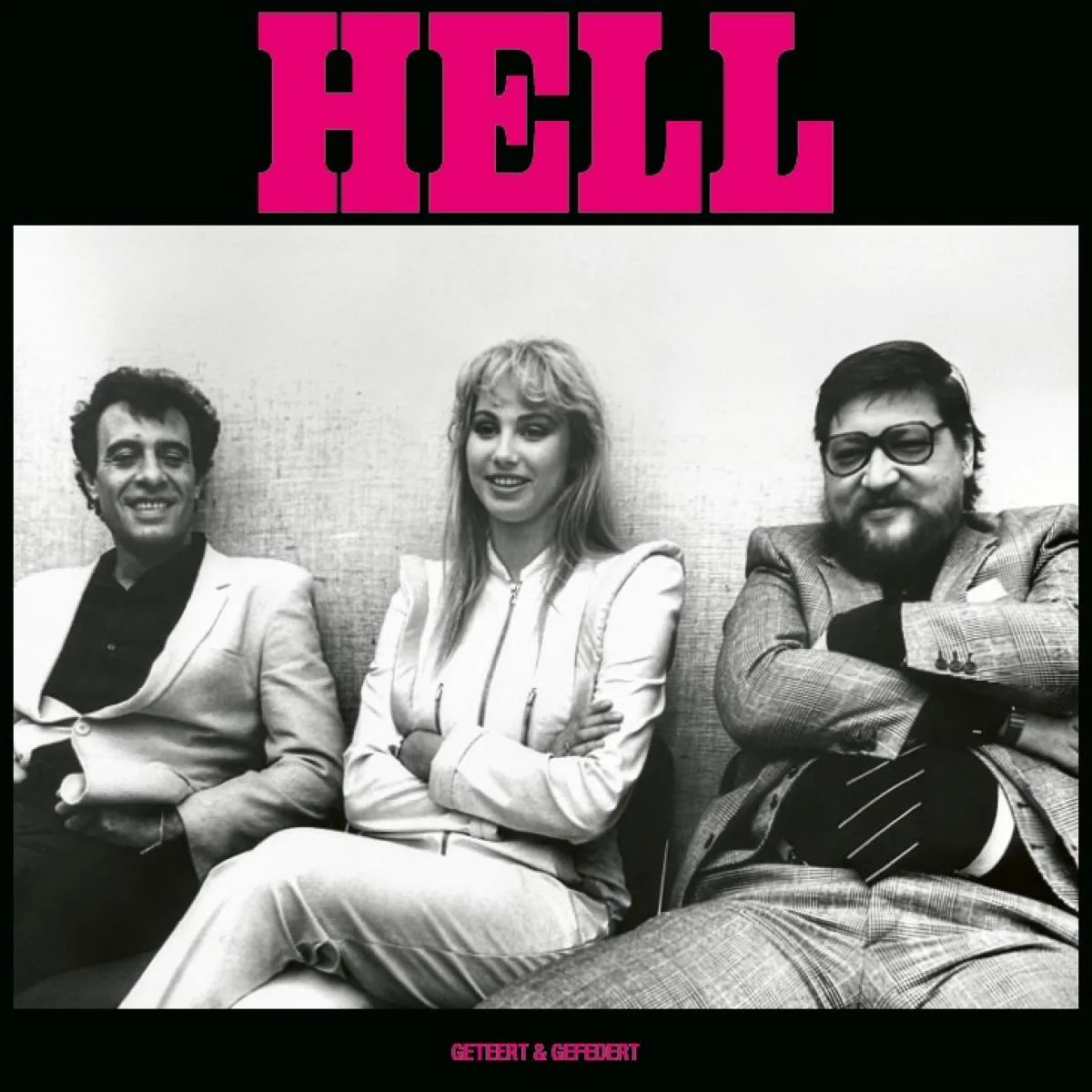 Лицевая сторона обложки — DJ Hell — Geteert und Gefeedert LP 2x12"