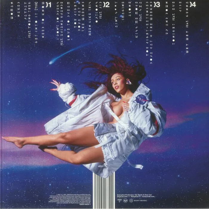 Back cover — DOJA CAT — Planet Her (5th Anniversary Edition)