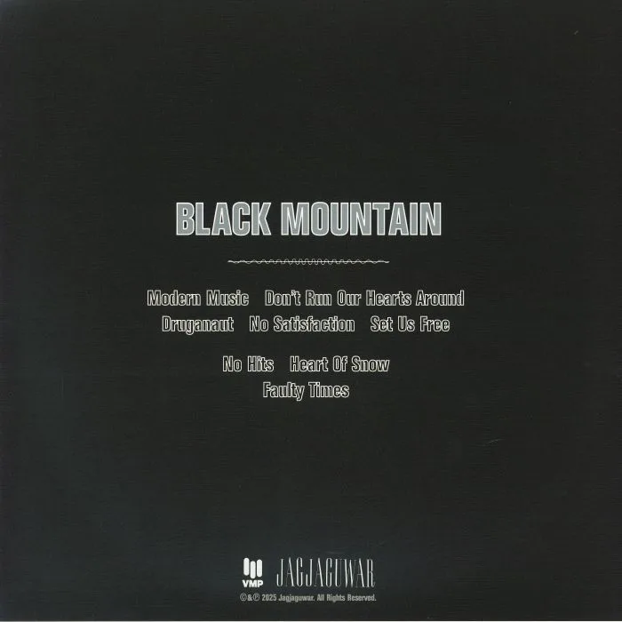 Back cover — BLACK MOUNTAIN — Black Mountain