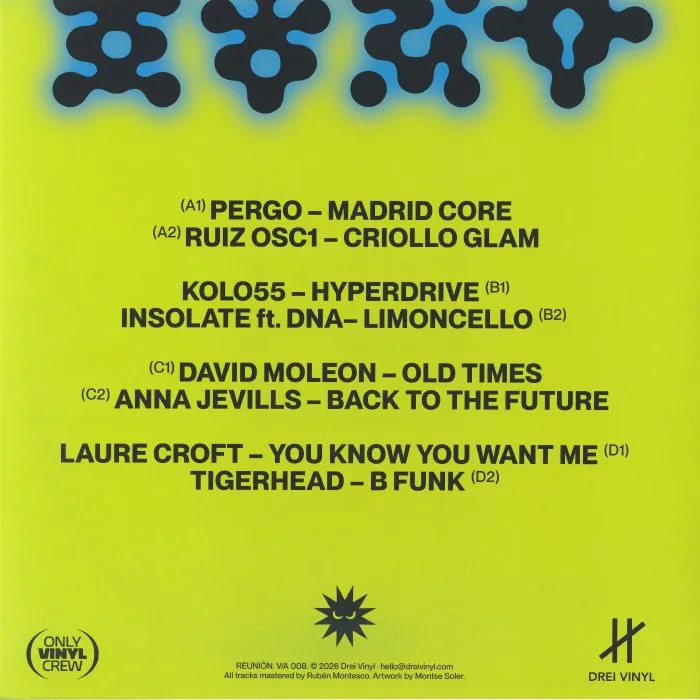 Back cover — VARIOUS — La Reunion
