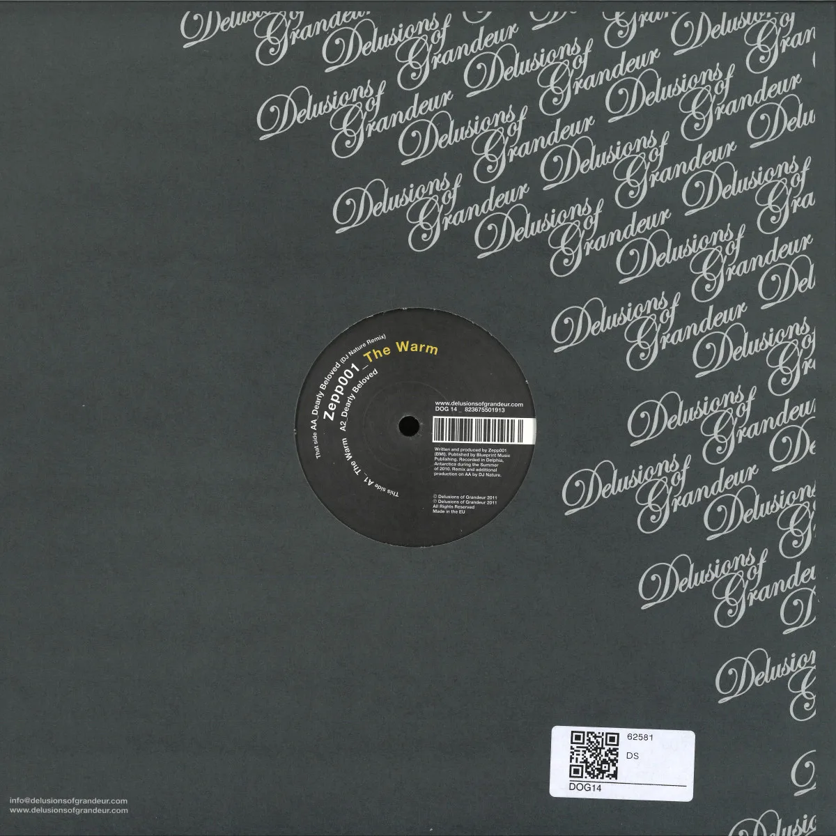 Обратная сторона обложки — Zepp001 — The Warm