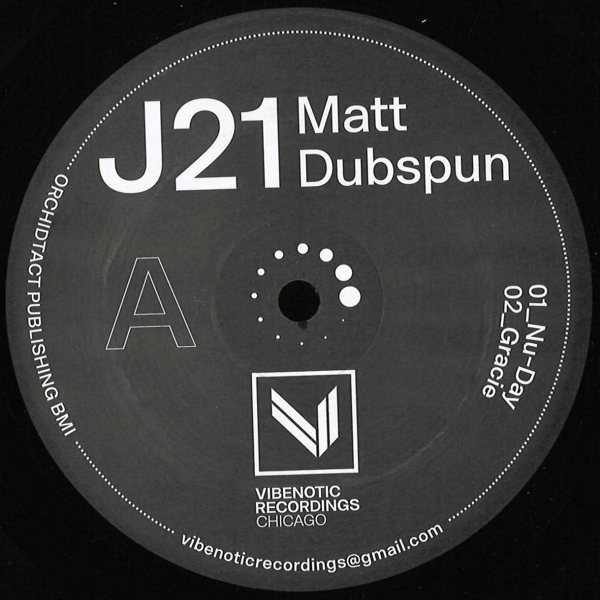 Лицевая сторона обложки — Matt Dubspun — J21 EP