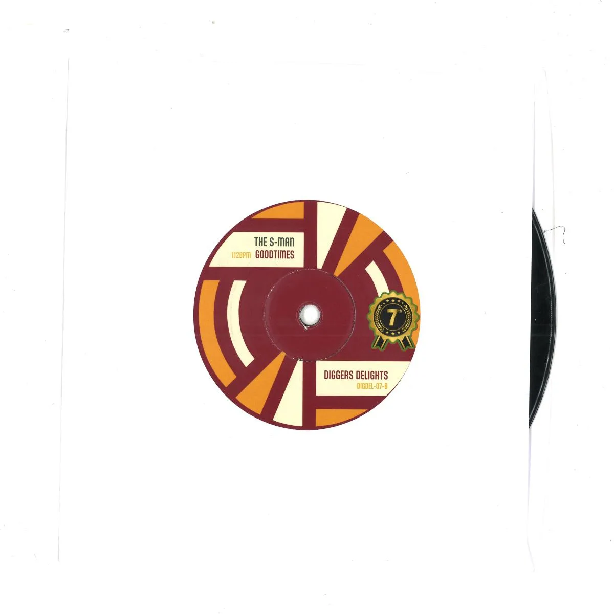 Back cover — J.Diggns — Hot Stepp'n with the Family / The S-Man - Goodtimes (7")