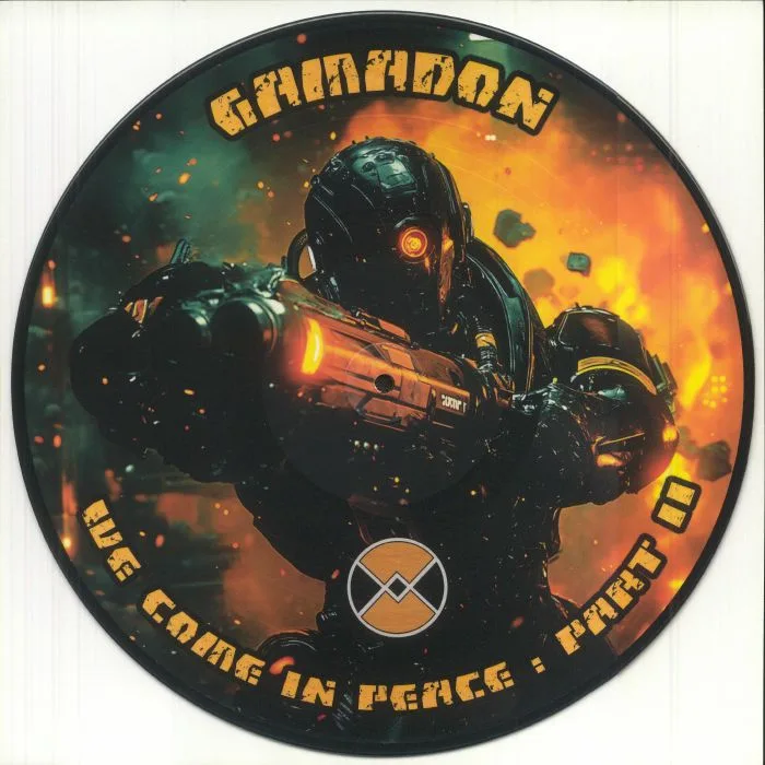 Лицевая сторона обложки — GAMADON — We Come In Peace Part II: Daleks In The Dancehall EP