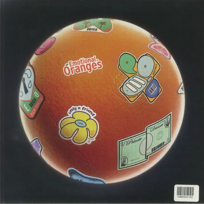 Back cover — EMOTIONAL ORANGES — Orenjii