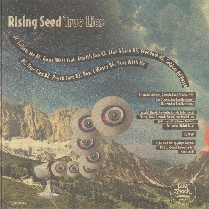 Обратная сторона обложки — RISING SEED — True Lies