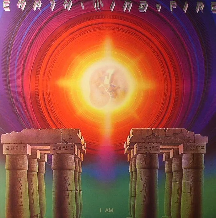 Лицевая сторона обложки — EARTH WIND & FIRE — I Am (remastered)