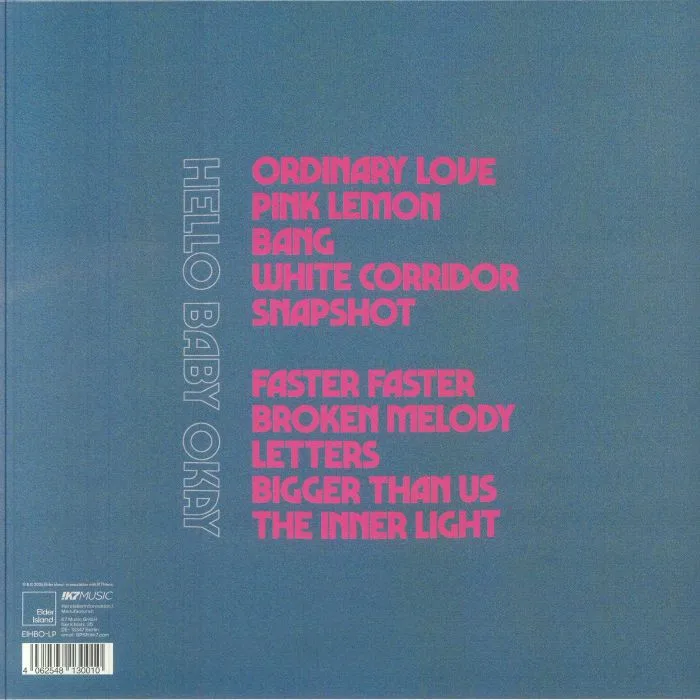 Back cover — ELDER ISLAND — Hello Baby Okay