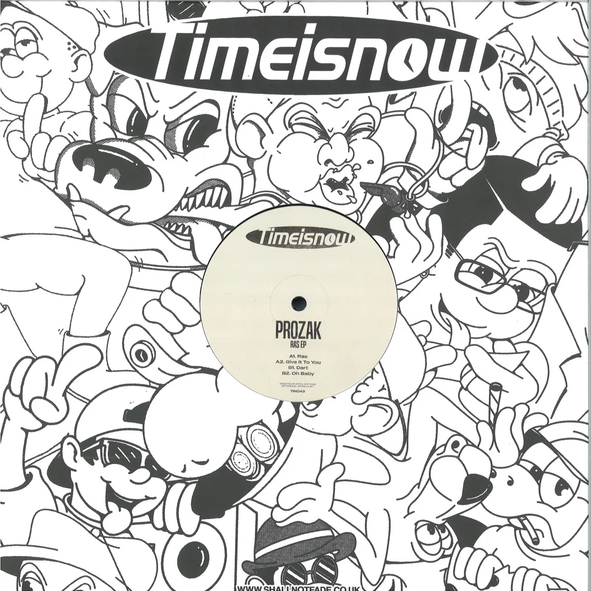 Back cover — Prozak — Ras EP