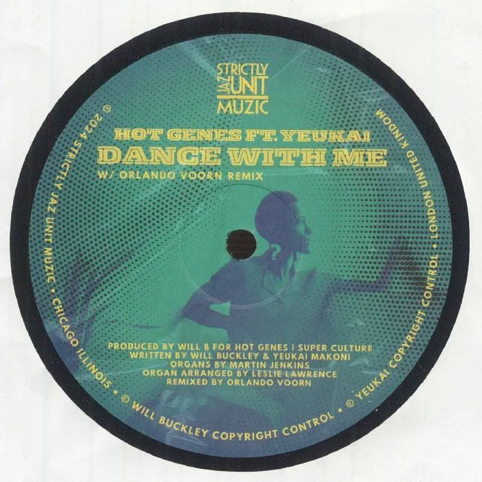 Лицевая сторона обложки — HOT GENES feat YEUKAI — Dance With Me