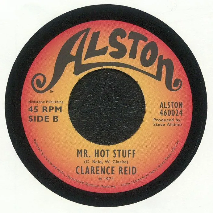 Обратная сторона обложки — Clarence REID — Miss Hot Stuff