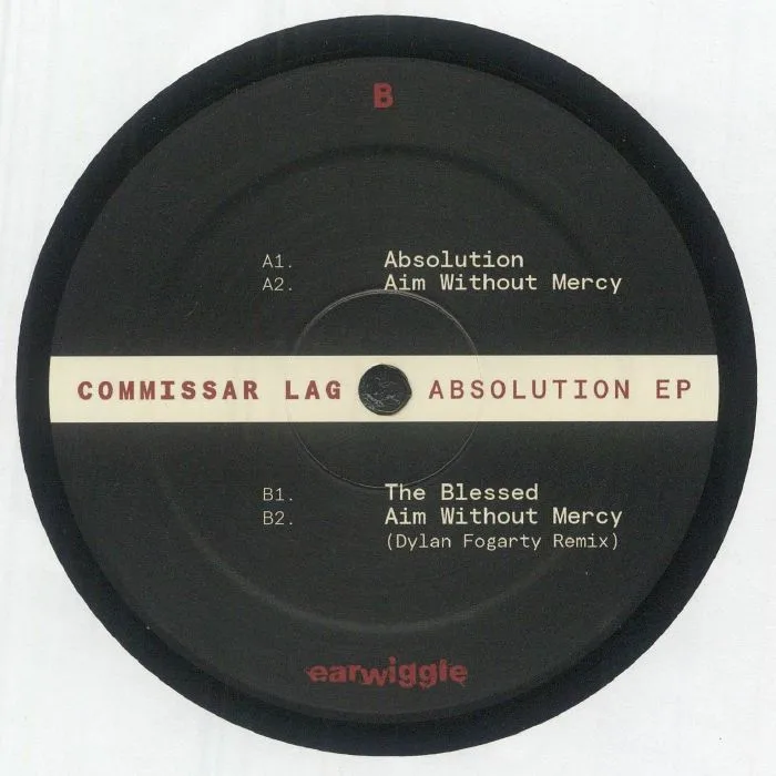 Back cover — COMMISSAR LAG — Absolution EP