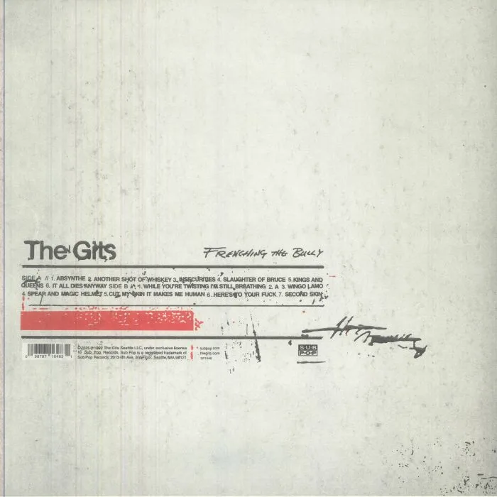 Обратная сторона обложки — The GITS — Frenching The Bully