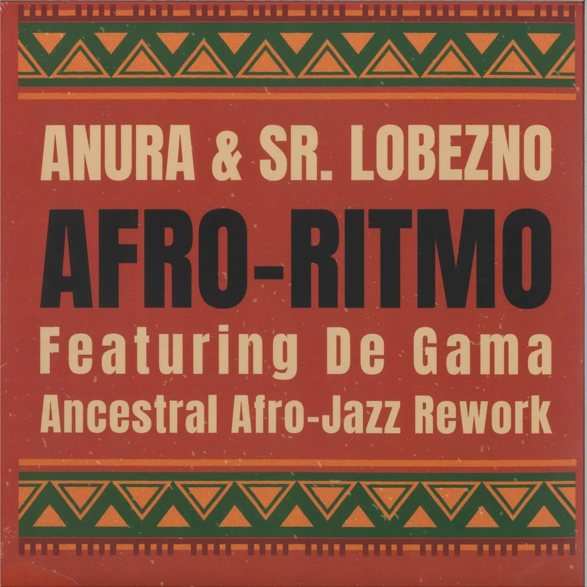 Front cover — Anura & Sr. Lobezno — Afro-Ritmo EP