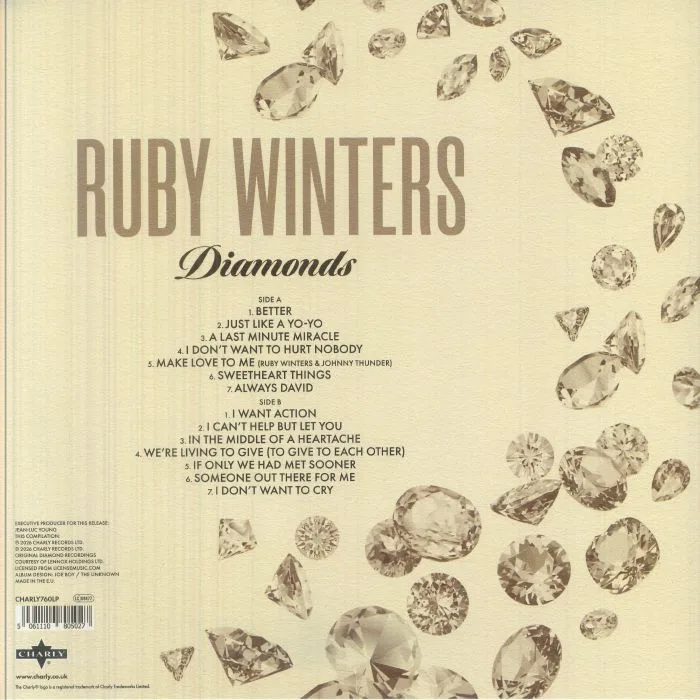 Обратная сторона обложки — Ruby WINTERS — Diamonds (Special Edition)