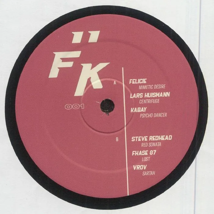 Back cover — FELICIE / LARS HUISMANN / KABAY / STEVE REDHEAD / FHASE 87 / VROV — Expansions VA