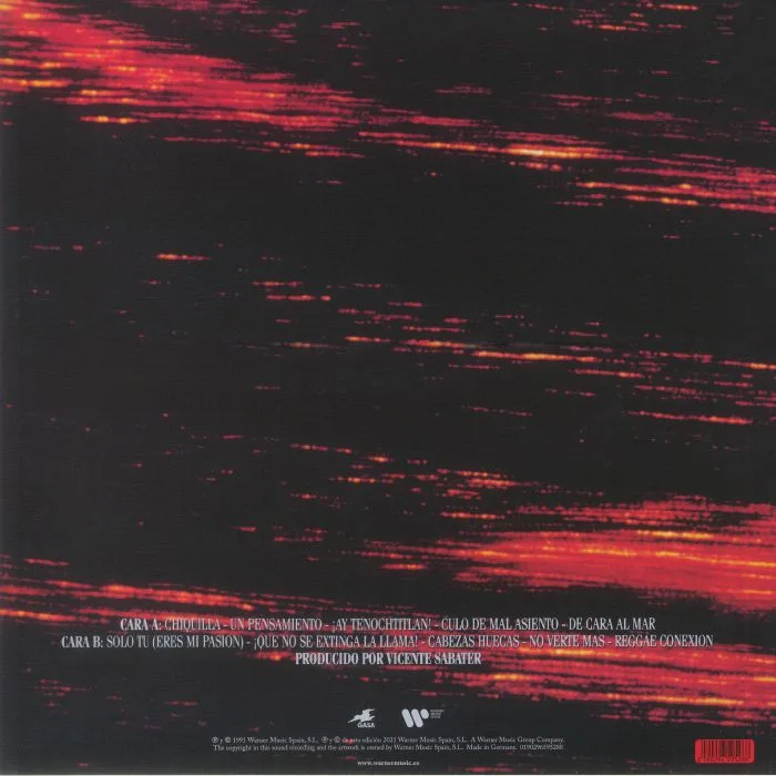 Back cover — SEGURIDAD SOCIAL — Que No Se Extinga La Llama