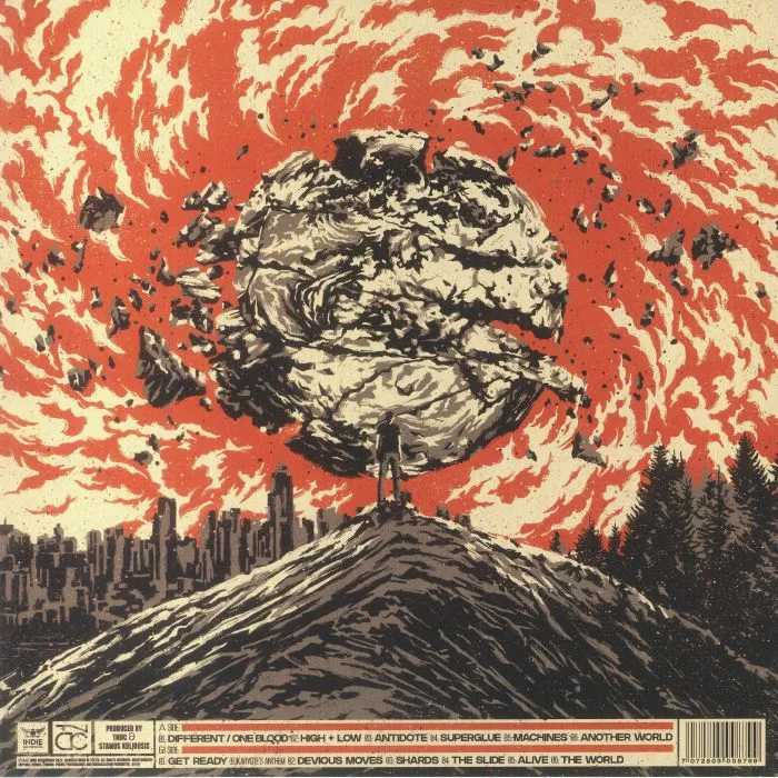 Обратная сторона обложки — The NEW DEATH CULT — Super Natural