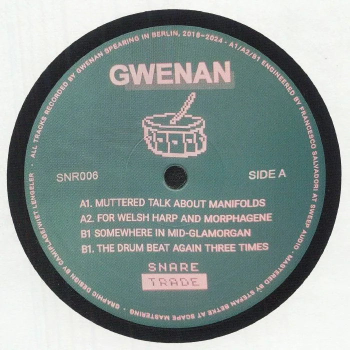 Лицевая сторона обложки — GWENAN — Snaretrade 006