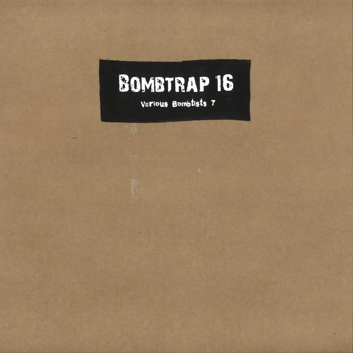 Обратная сторона обложки — Various — Bombtists 07