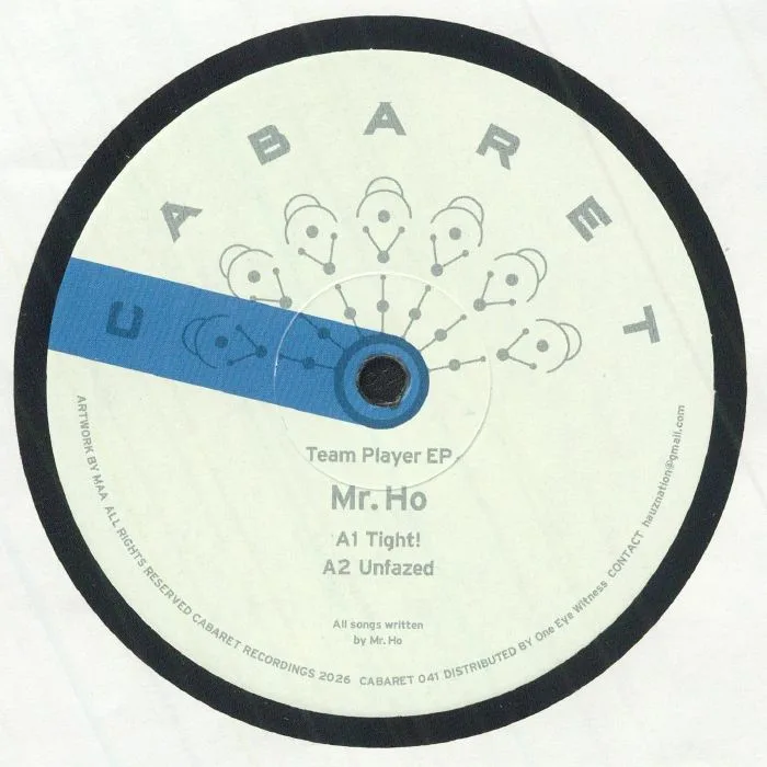 Лицевая сторона обложки — MR HO — Team Player EP