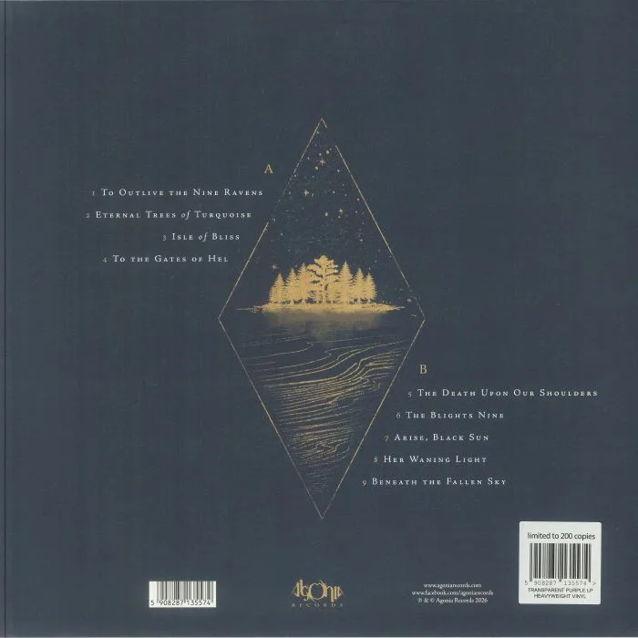 Back cover — HANGING GARDEN — Isle Of Bliss