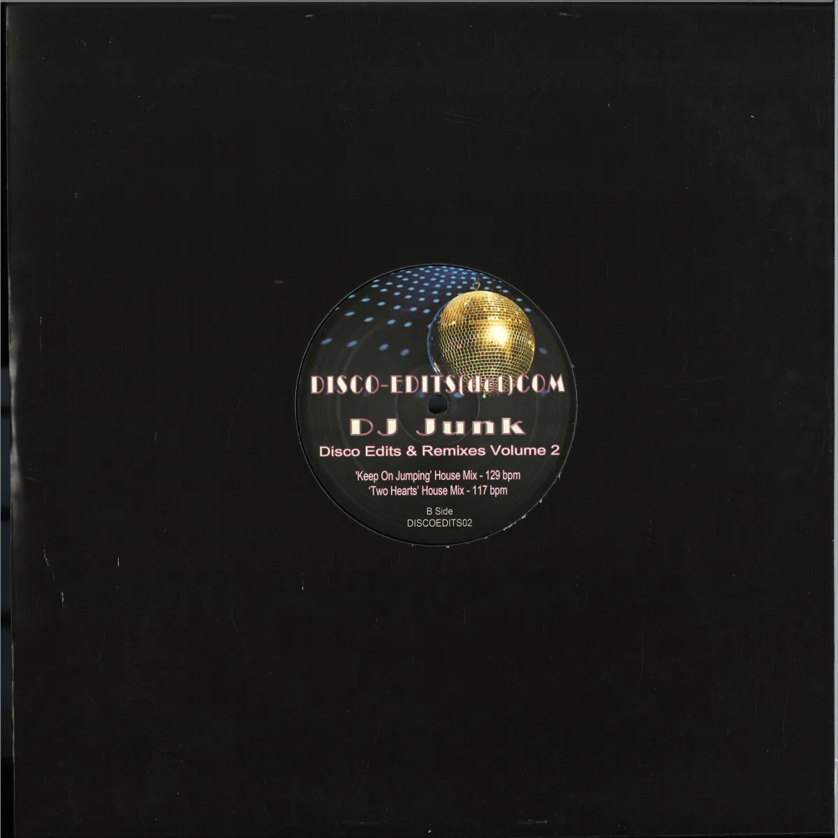 Back cover — Dj Junk — Disco Edits & Remixes Volume 2