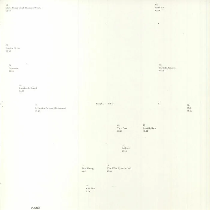 Back cover — SAMPHA — Lahai