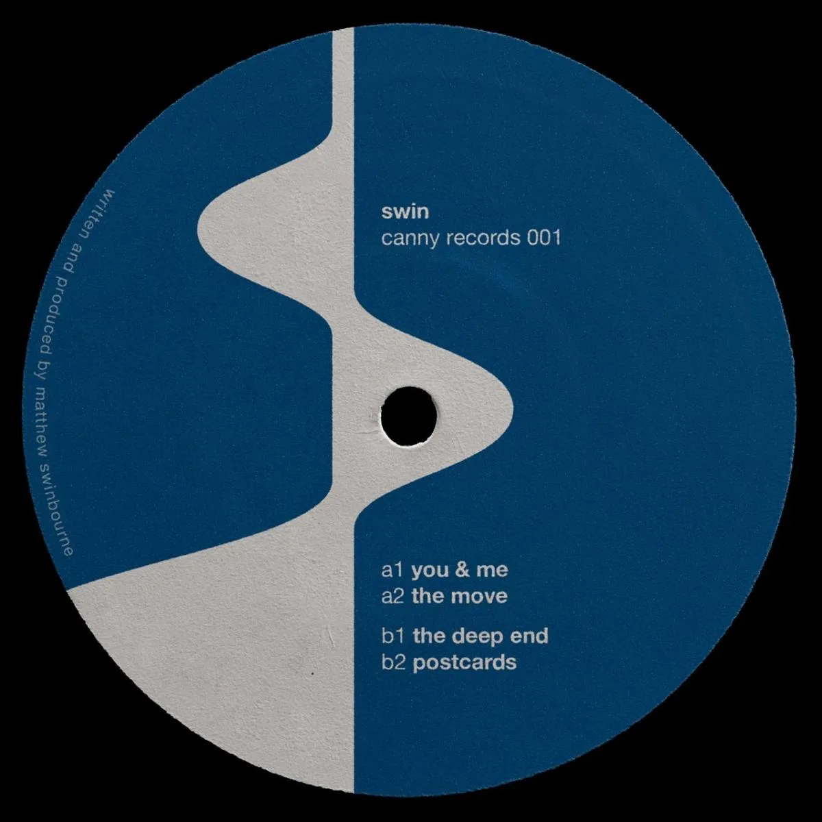 Front cover — Swin — Canny Records 001