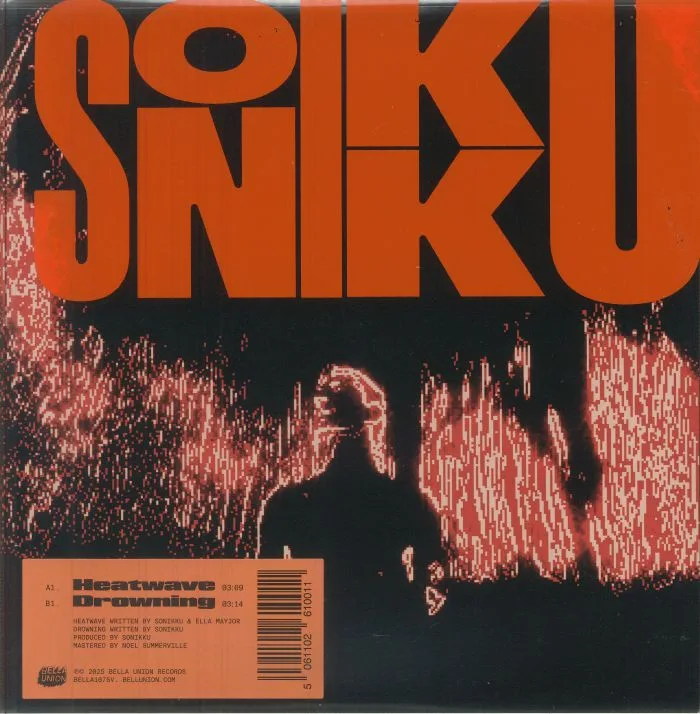 Лицевая сторона обложки — SONIKKU — Heatwave/Drowning