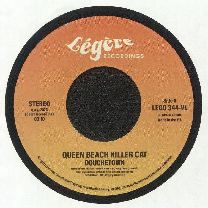 Front cover — QUEEN BEACH KILLER CAT / PAGE 99 — Douchetown