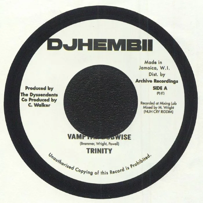 TRINITY / DYSSENDENTS ALL STARS — Vampyah Dubwise